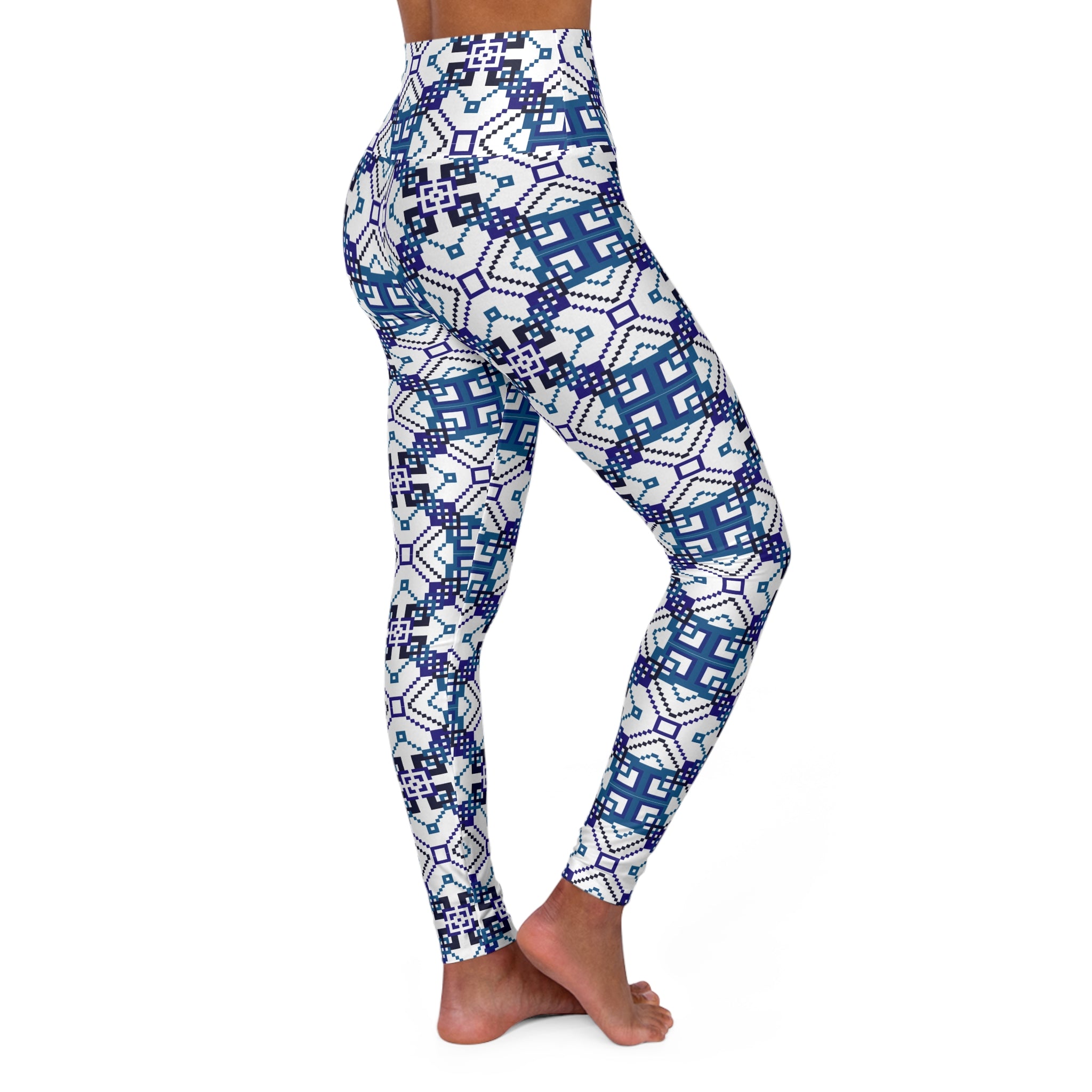 High Waisted Yoga Leggings - Stylish Activewear for Fitness, Gym, Dance, Workout, Yoga, Wellness Fashion