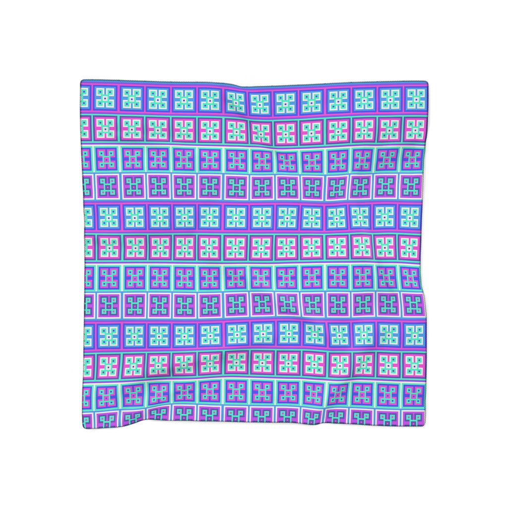 Vibrant Poly Scarf – Colorful Fashion Accessory for Everyday Wear, Perfect for Spring, Summer, Gifts, Festivals, and Travel
