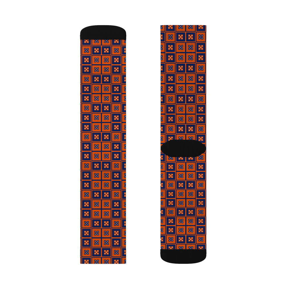 Sublimation Socks with Bold Pattern, Unique Gift for Fashion Lovers, Trendy Socks for Everyday Wear, Fun Socks for Holidays