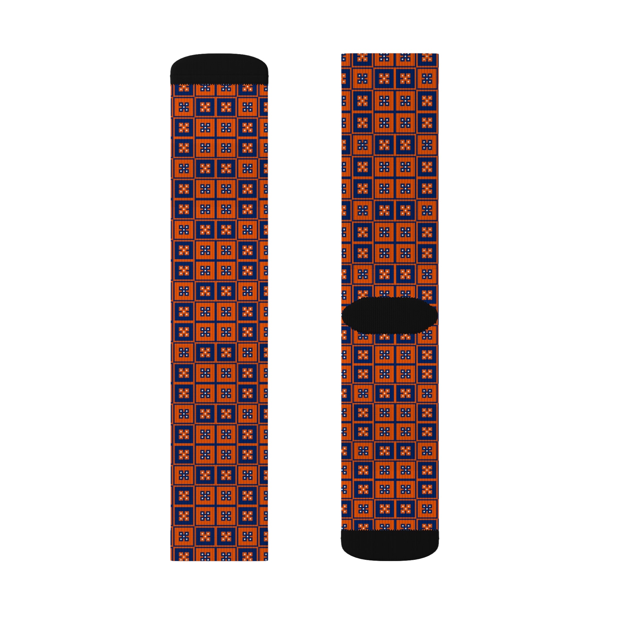 Sublimation Socks with Bold Pattern, Unique Gift for Fashion Lovers, Trendy Socks for Everyday Wear, Fun Socks for Holidays