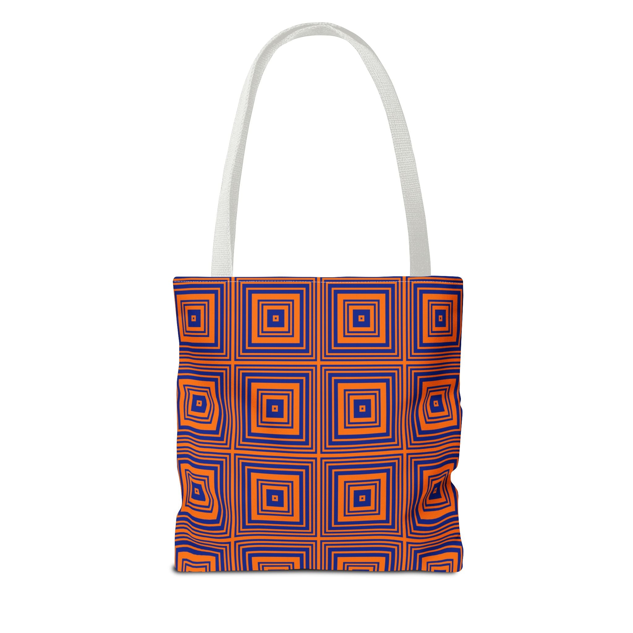 Vibrant Geometric Tote Bag, Stylish Beach Bag, Eco-Friendly Shopping Tote, Unique Gift for Her, Trendy Everyday Carryall