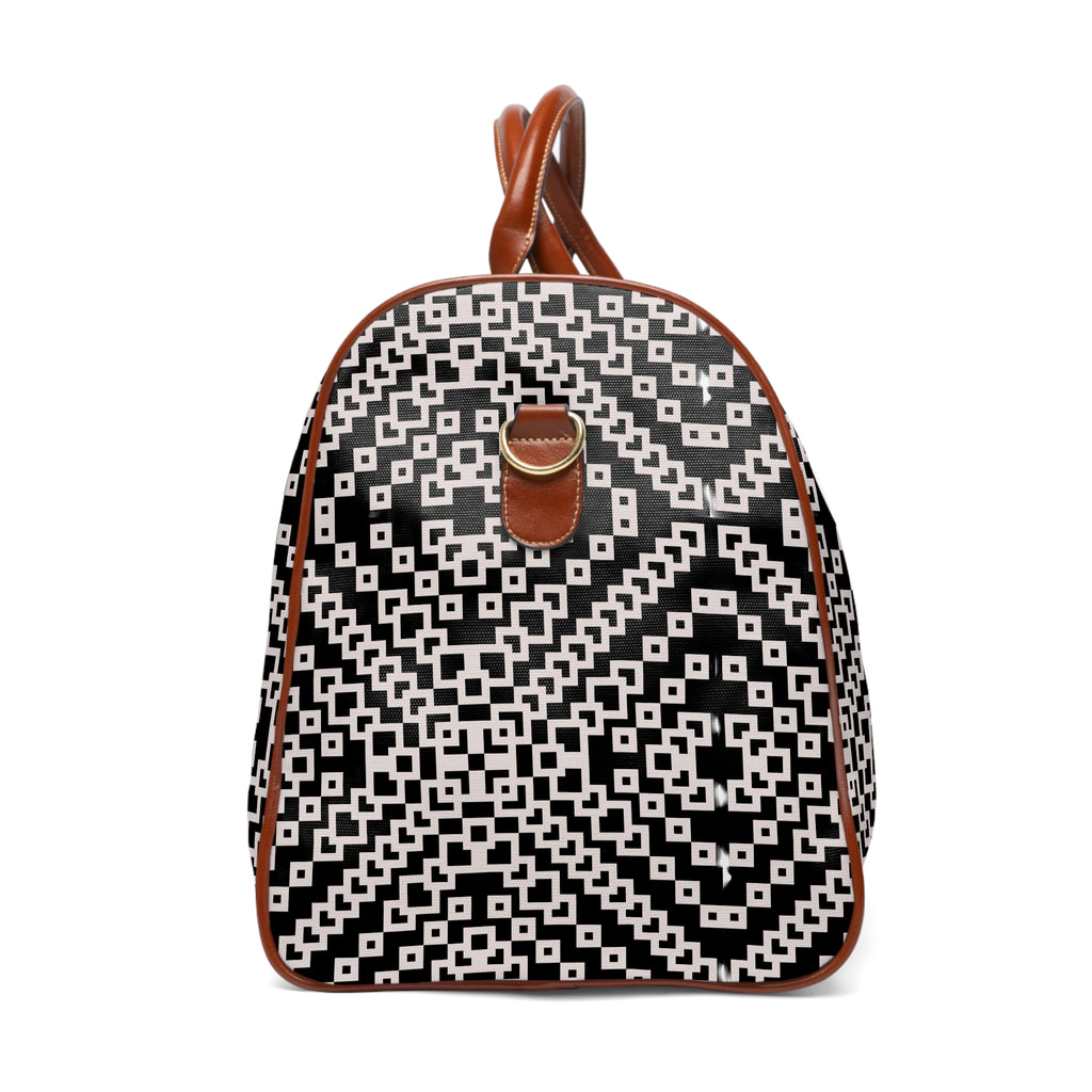 Stylish Waterproof Travel Bag | Perfect for Weekenders, Gym, Beach, or Vacation, Trendy Storage, Durable Design, Travel Essentials