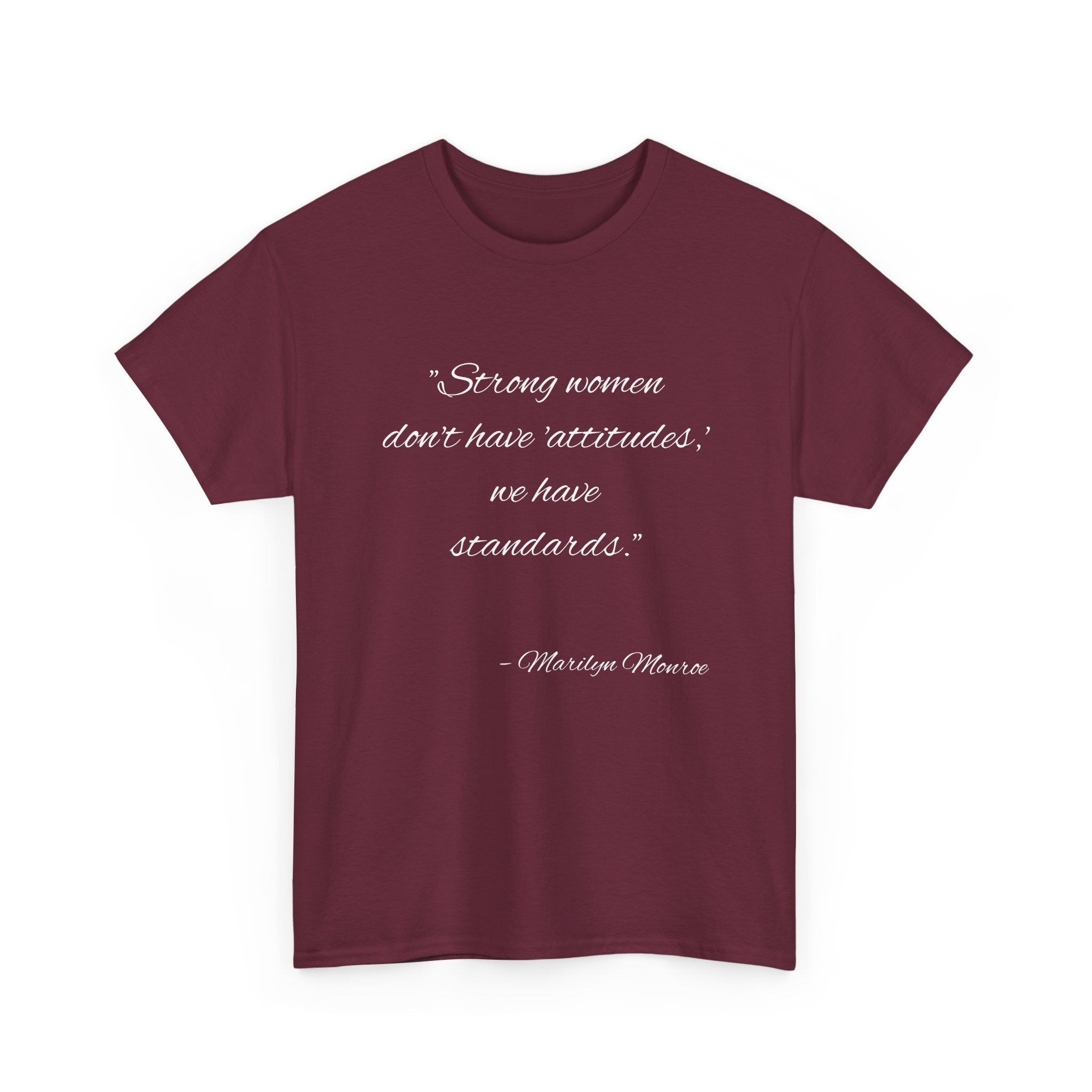 Strong Women Unisex Heavy Cotton Tee - Empowerment Shirt, Inspirational Apparel, Gift for Her, Birthday Gift, Motivational Quote Tee
