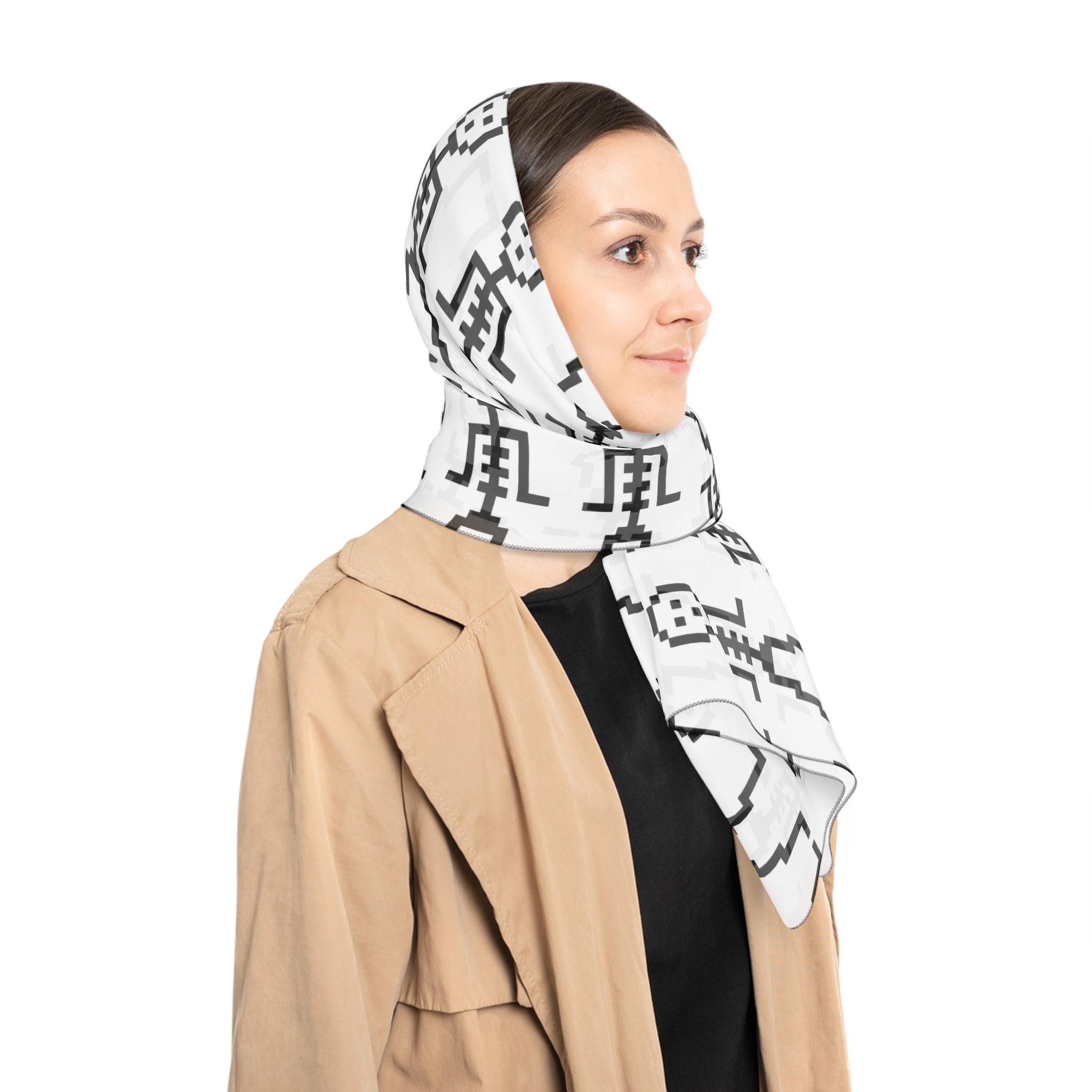 Scarf - Skeleton Design Scarf
