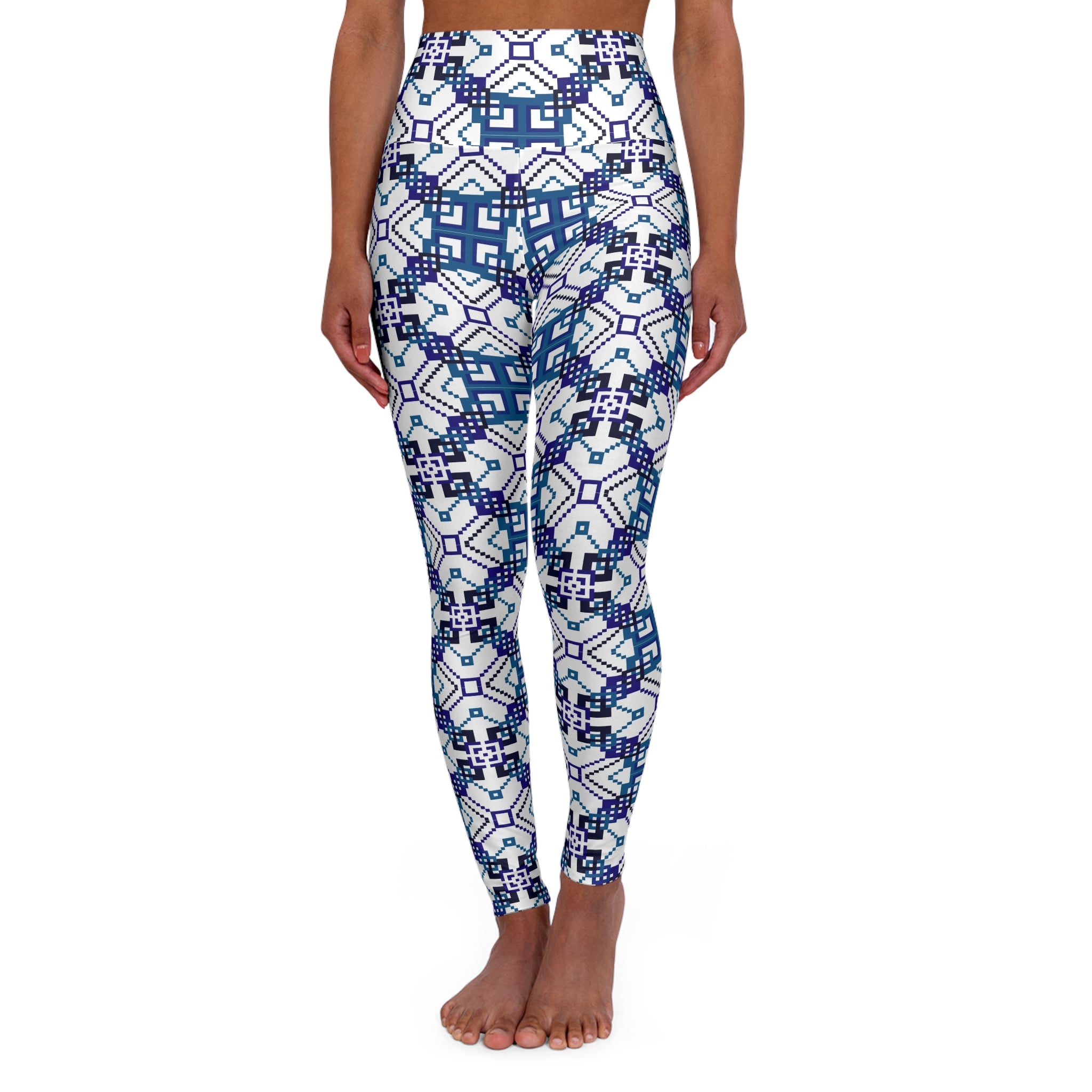 High Waisted Yoga Leggings - Stylish Activewear for Fitness, Gym, Dance, Workout, Yoga, Wellness Fashion