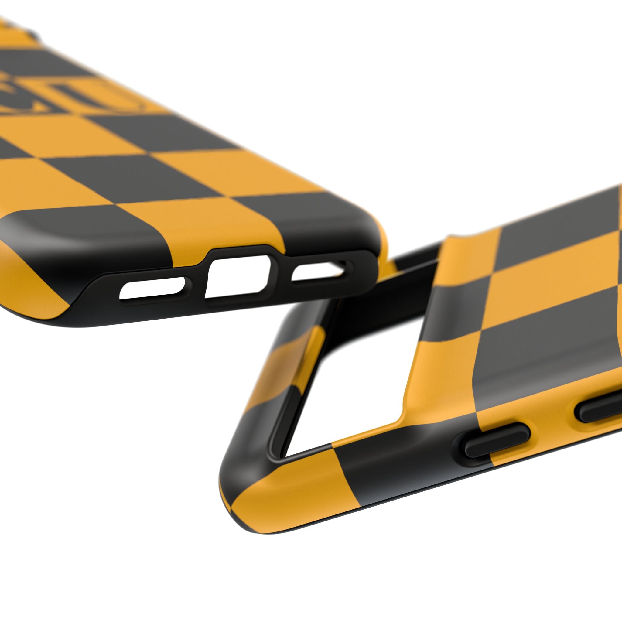 VCU Checkered Phone Case, Tough Cases for VCU Fans, College Student Gear, Sports Team Accessory, Unique Gift Idea