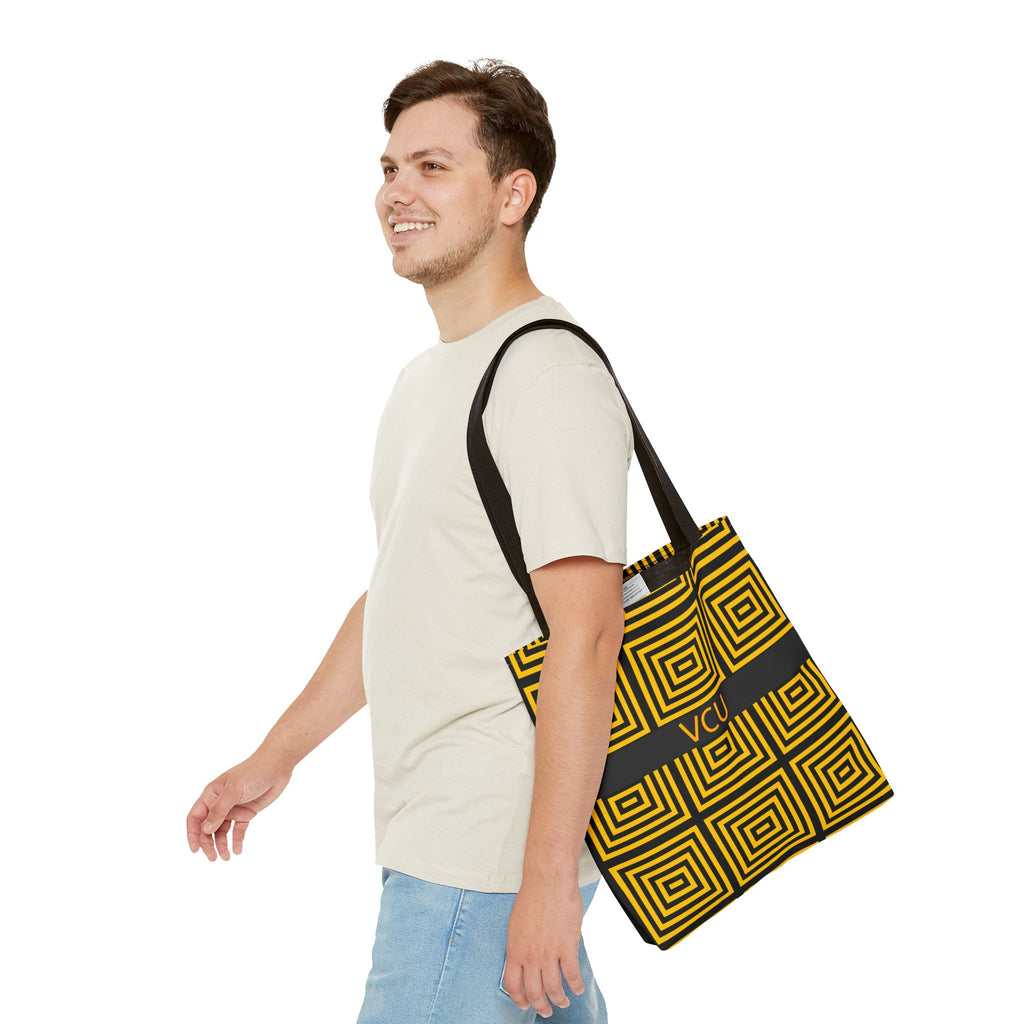 Stylish AOP Tote Bag for Everyday Use, Crossbody Bag, Fashionable Shopping Bag, Gift for Students, Perfect for College