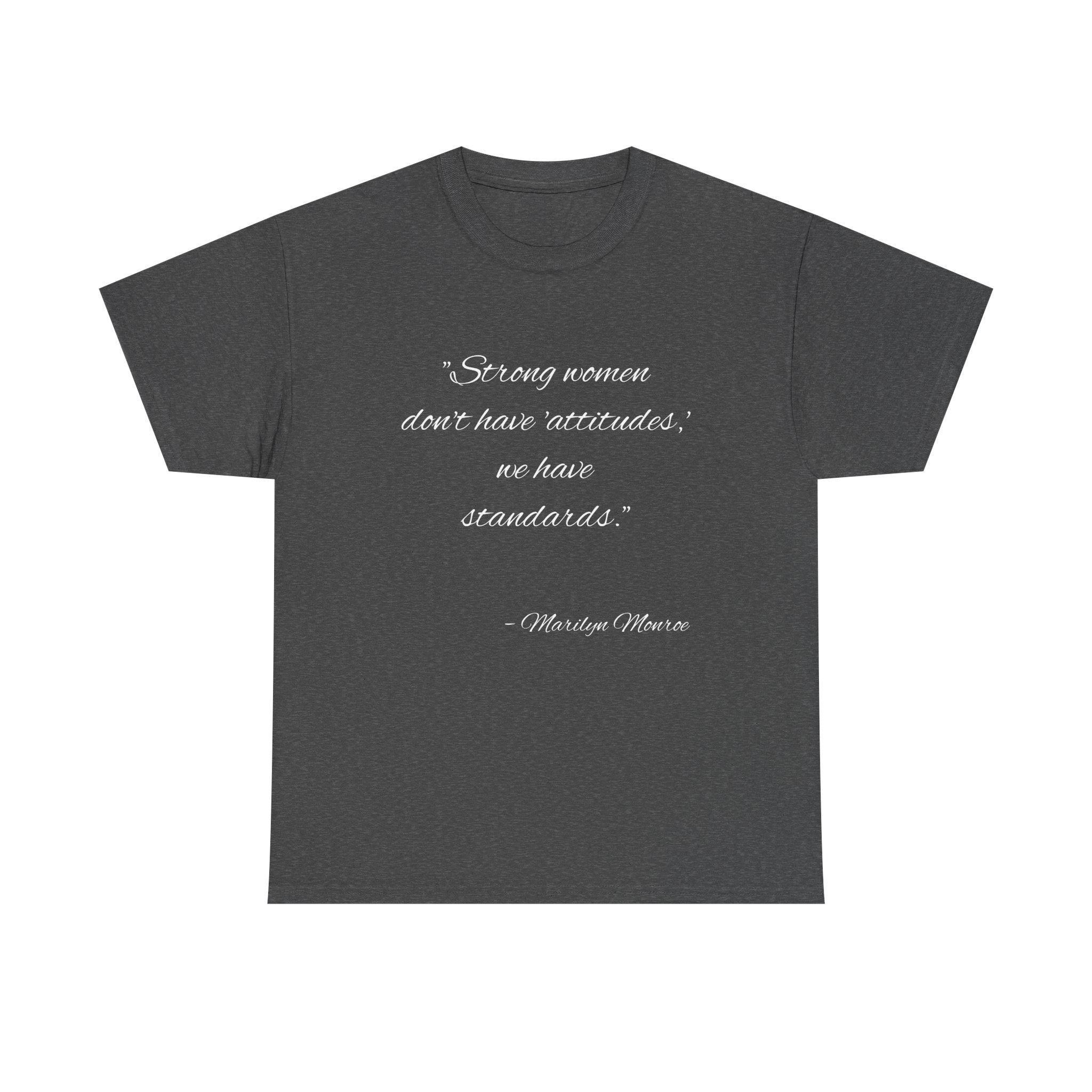 Strong Women Unisex Heavy Cotton Tee - Empowerment Shirt, Inspirational Apparel, Gift for Her, Birthday Gift, Motivational Quote Tee