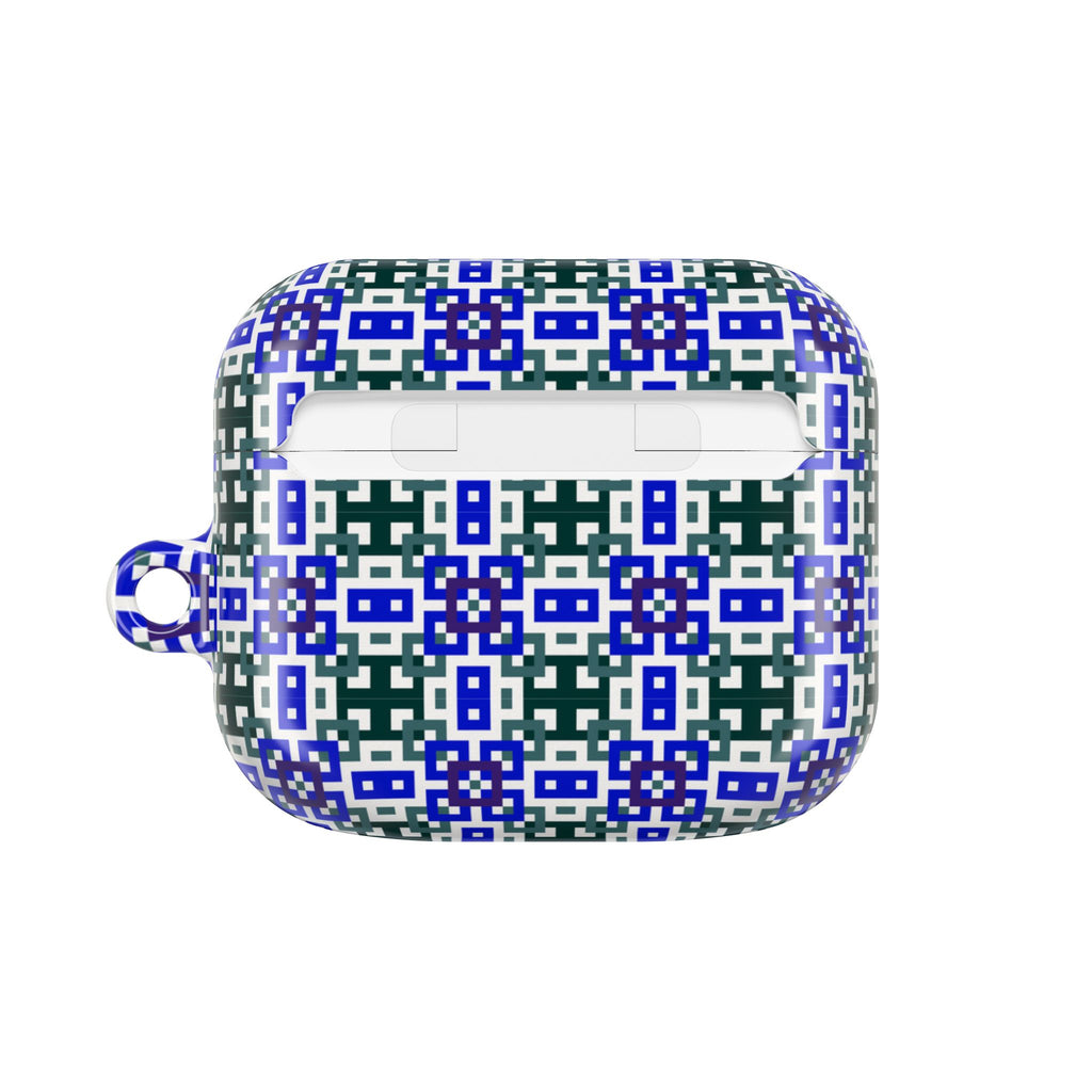 Stylish AirPod Case with Geometric Pattern - Customizable Earbud Protector for Gifts, Fashion Accessory, Tech Gadget Cover, Travel [...]
