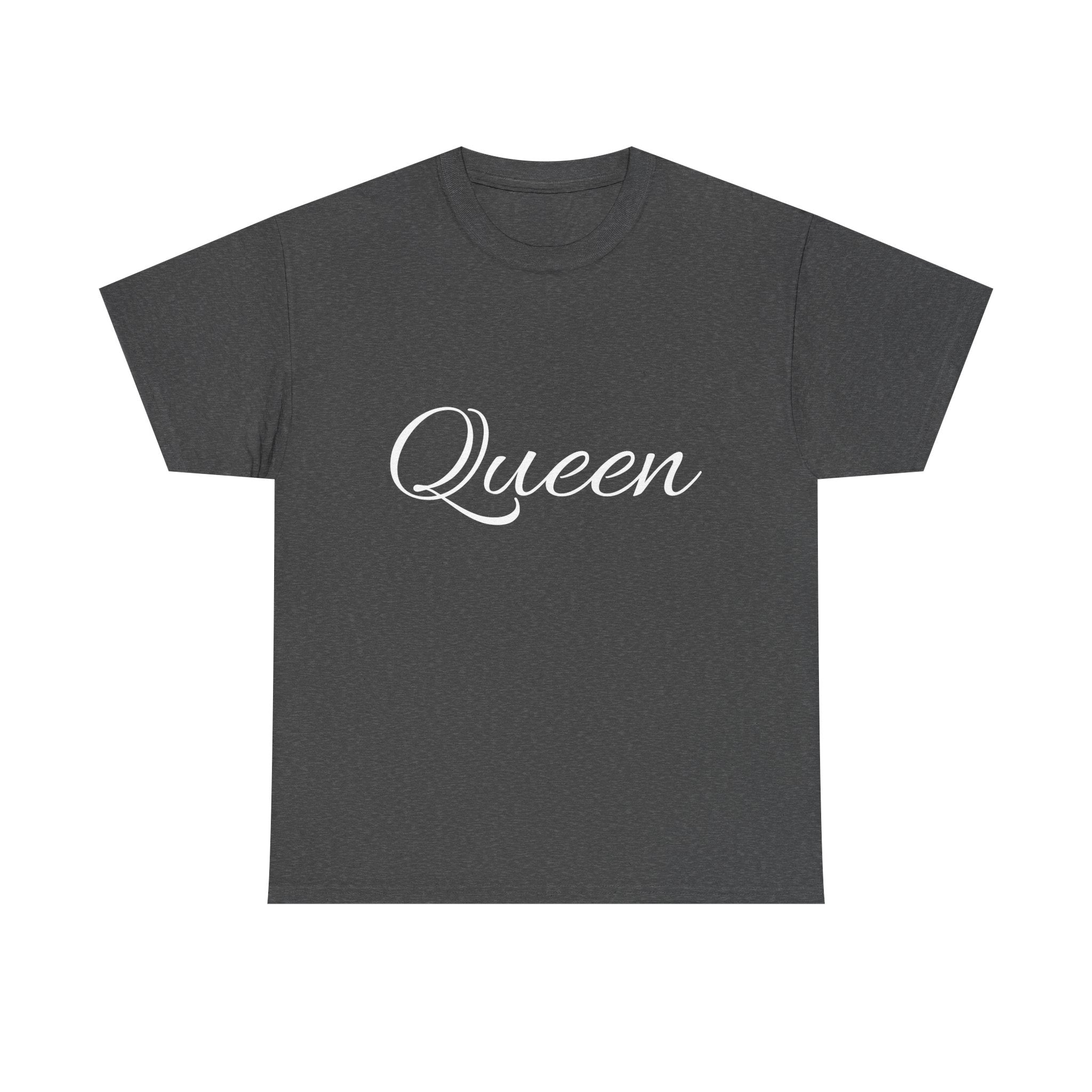 Queen Unisex Heavy Cotton Tee, Stylish Tee, Gift for Her, Casual Wear, Birthday Gift, Women’s Fashion