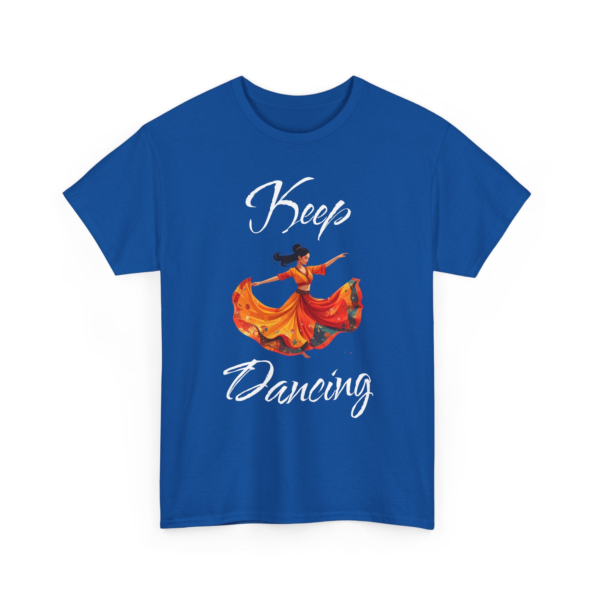 Dance of Elegance Unisex Heavy Cotton Tee, Artsy Shirt for Dance Lovers, Perfect Gift for Birthdays, Casual Wear, Festival Attire, [...]